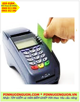 Pin máy cà thẻ ngân hàng, Pin máy charge thẻ Visa, Master,.../Nhận hàn bấm ghép pin theo yêu cầu riêng
